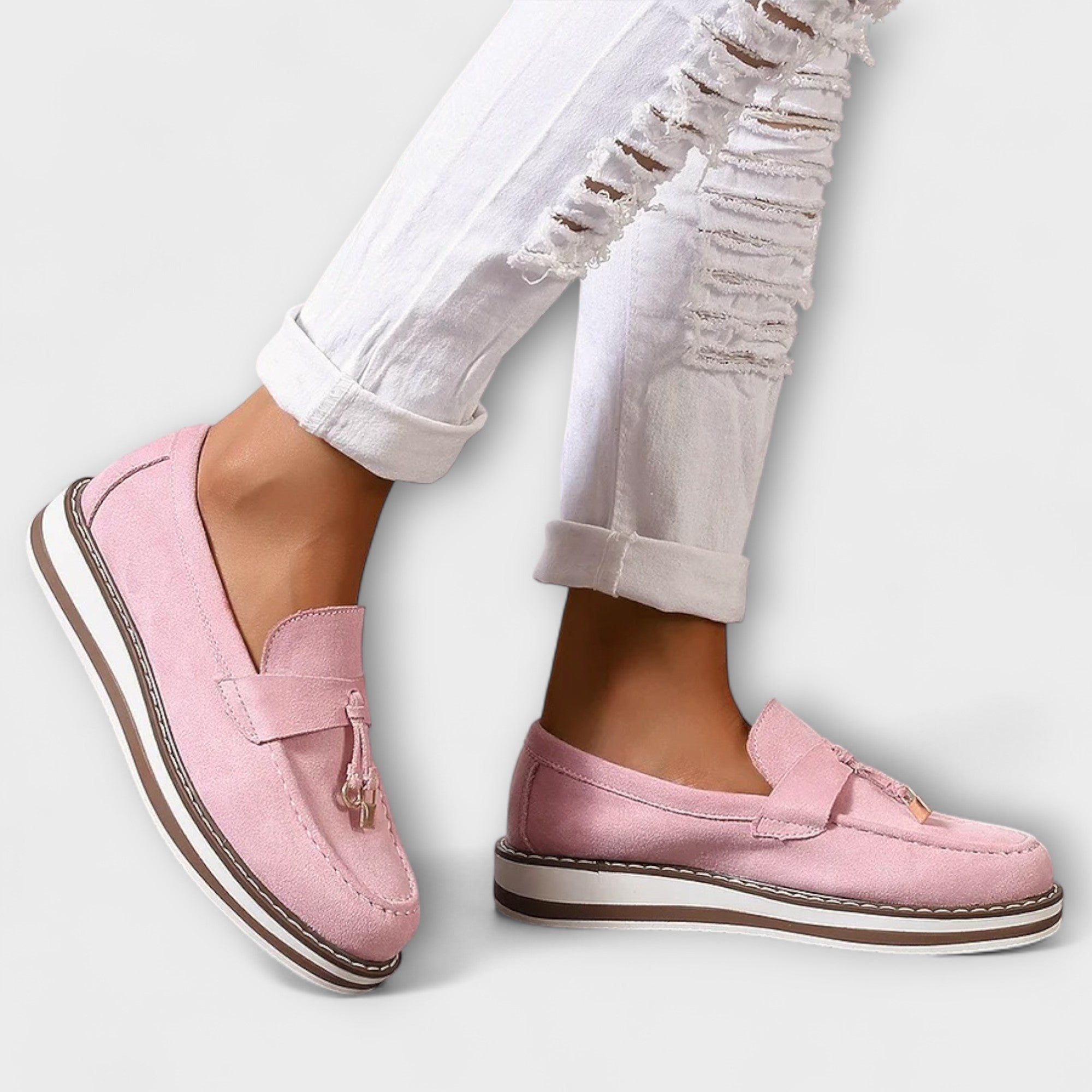 Van Der Waal™ | Mocassins met ronde neus