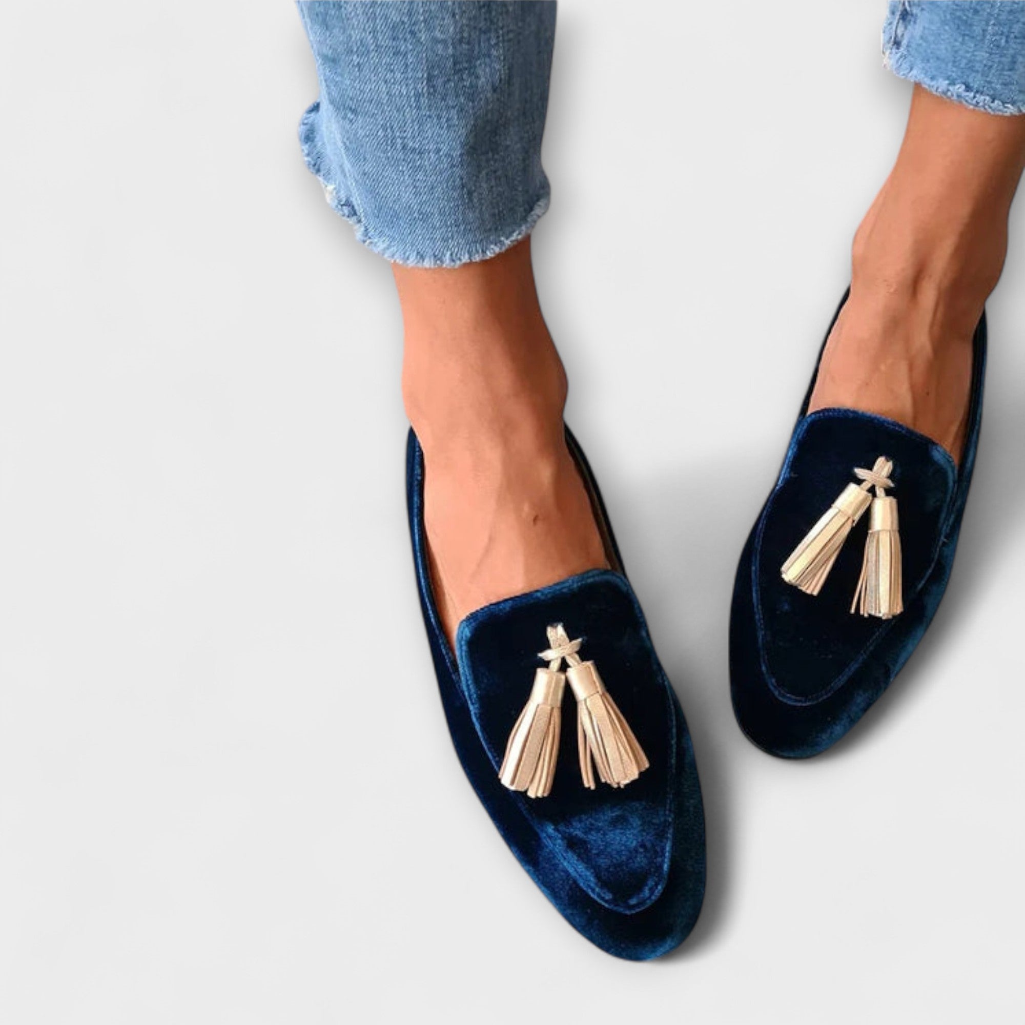 Van Der Waal™ | Vintage Geïnspireerde Mocassin met Franje