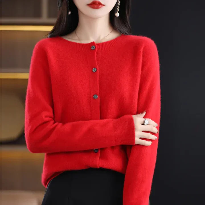 Annika™ | Zachte wollen cardigan