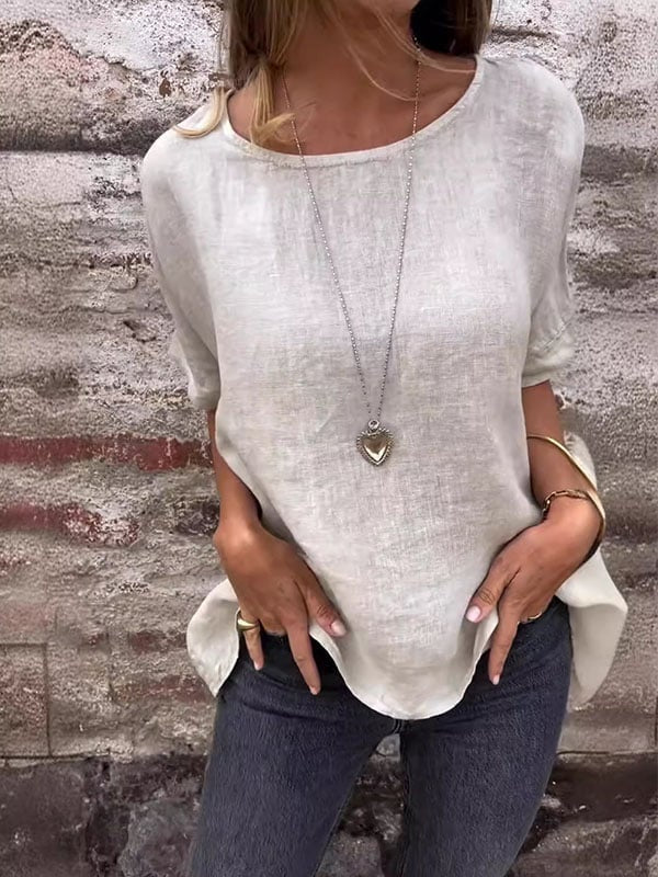 Olivra™ | Minimalistische Losvallende Top