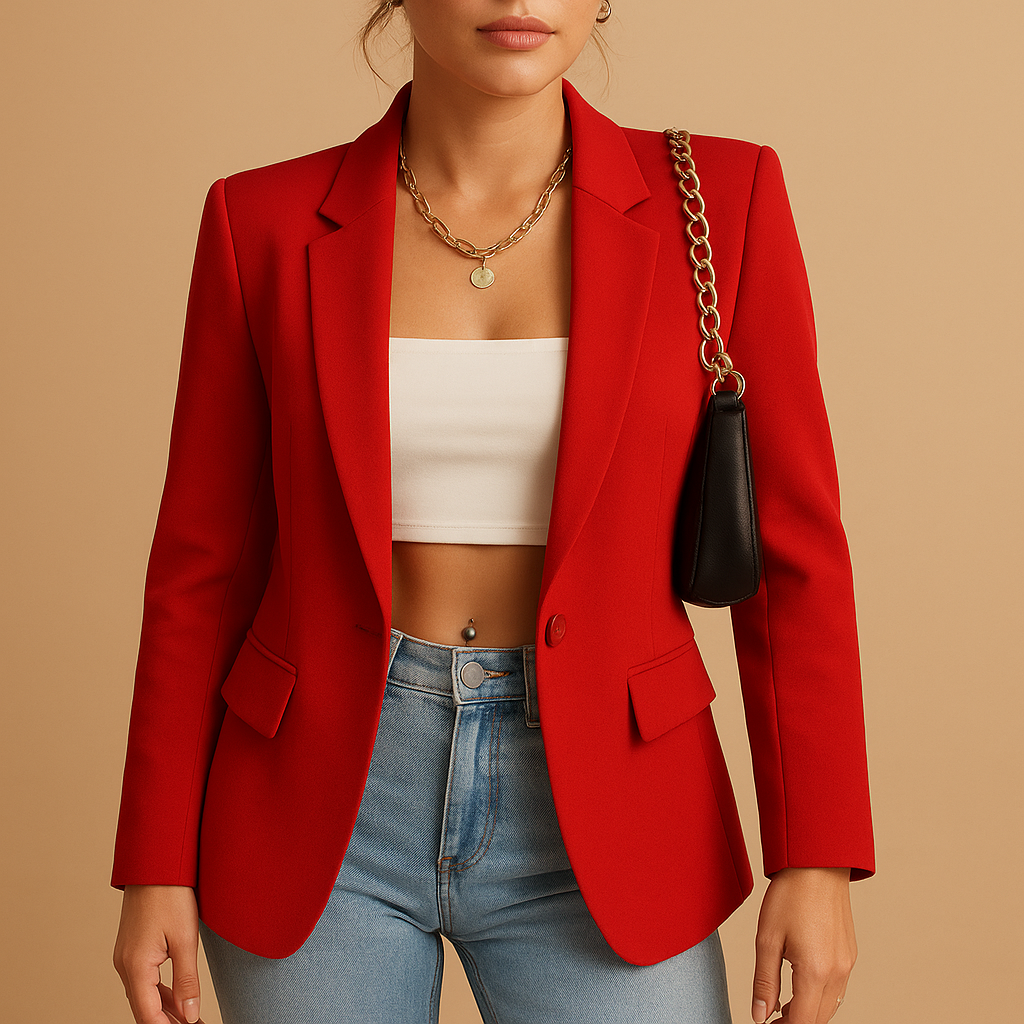 Feyline™ | Elegante Aansluitende Blazer