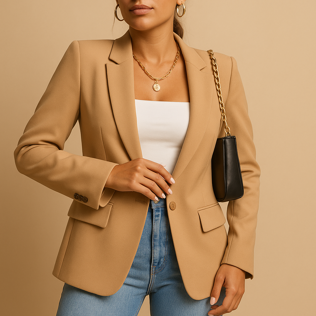 Feyline™ | Elegante Aansluitende Blazer