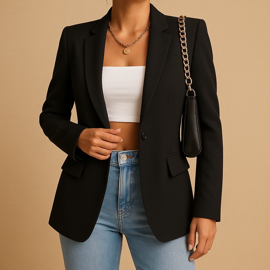 Feyline™ | Elegante Aansluitende Blazer