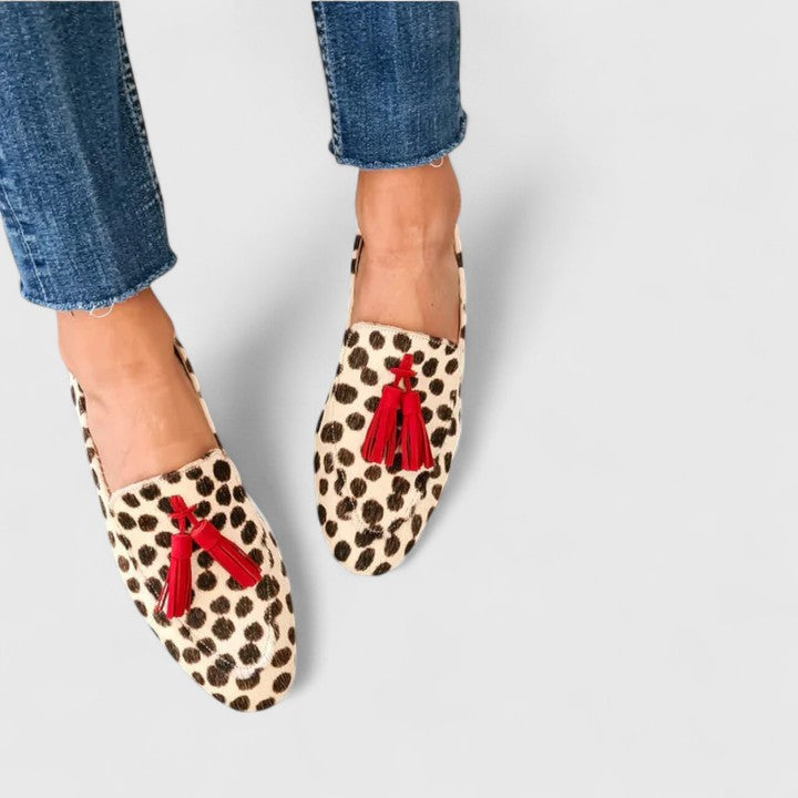 Van Der Waal™ | Trendy Luipaardprint Mocassins