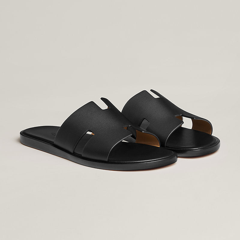 Elio™ | Leren slippers met voetbed