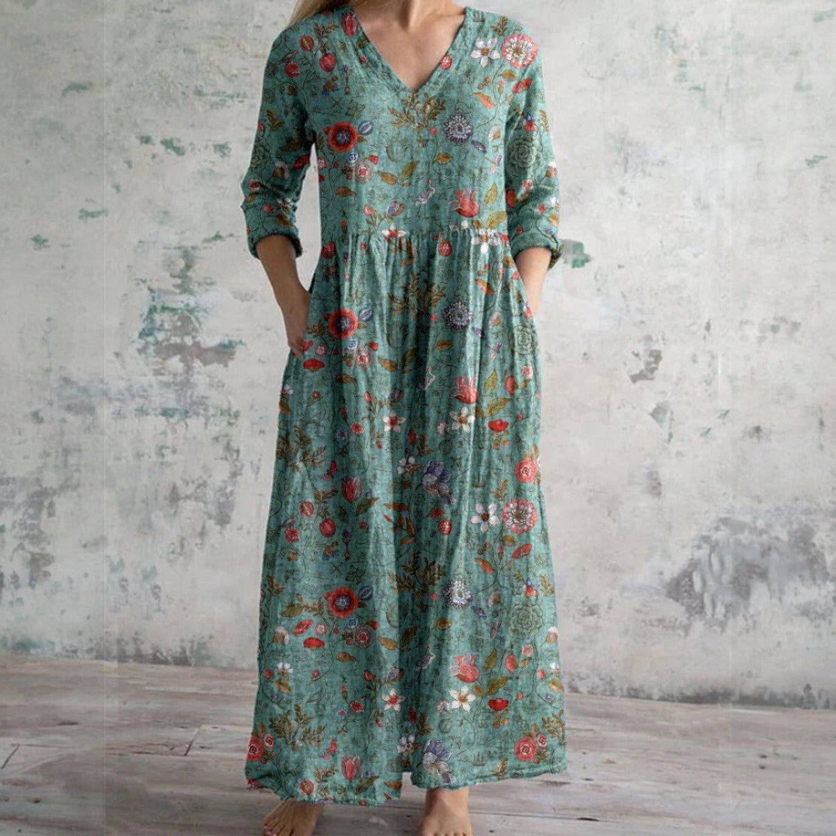Eliana™ | Elegante bloemenjurk van premium kwaliteit