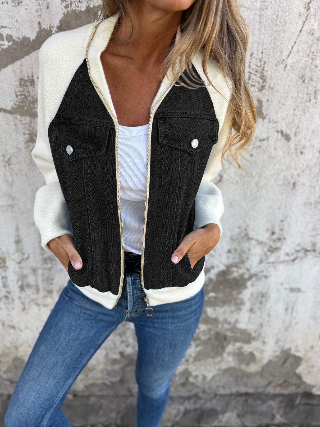 Mirevel™ | Stijlvolle denim jacket