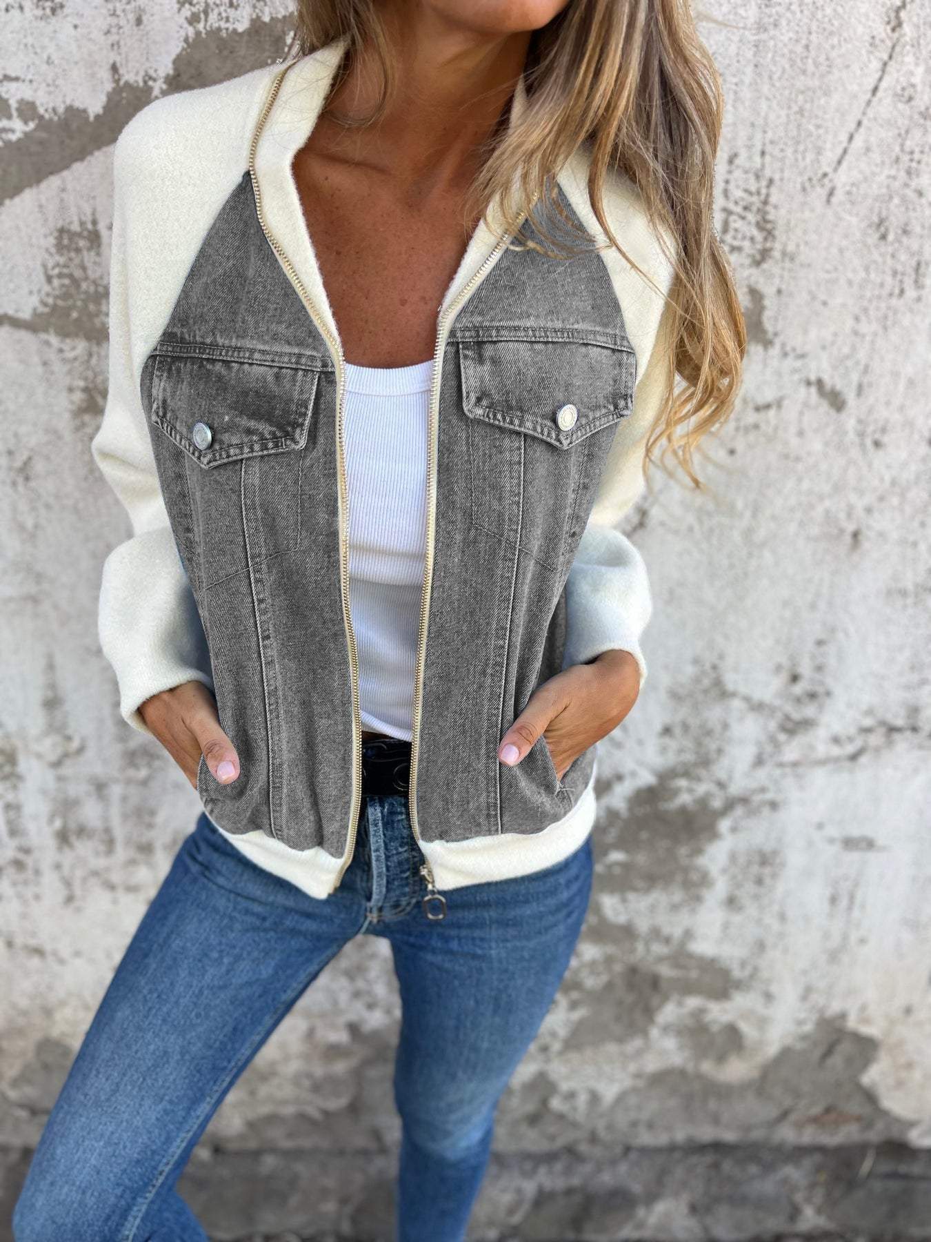 Mirevel™ | Stijlvolle denim jacket