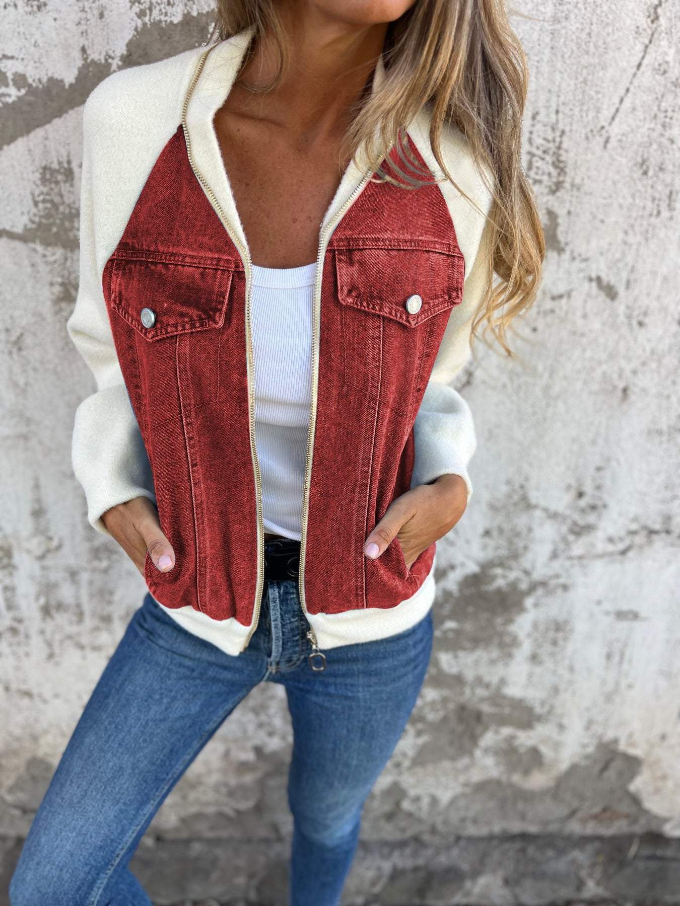 Mirevel™ | Stijlvolle denim jacket