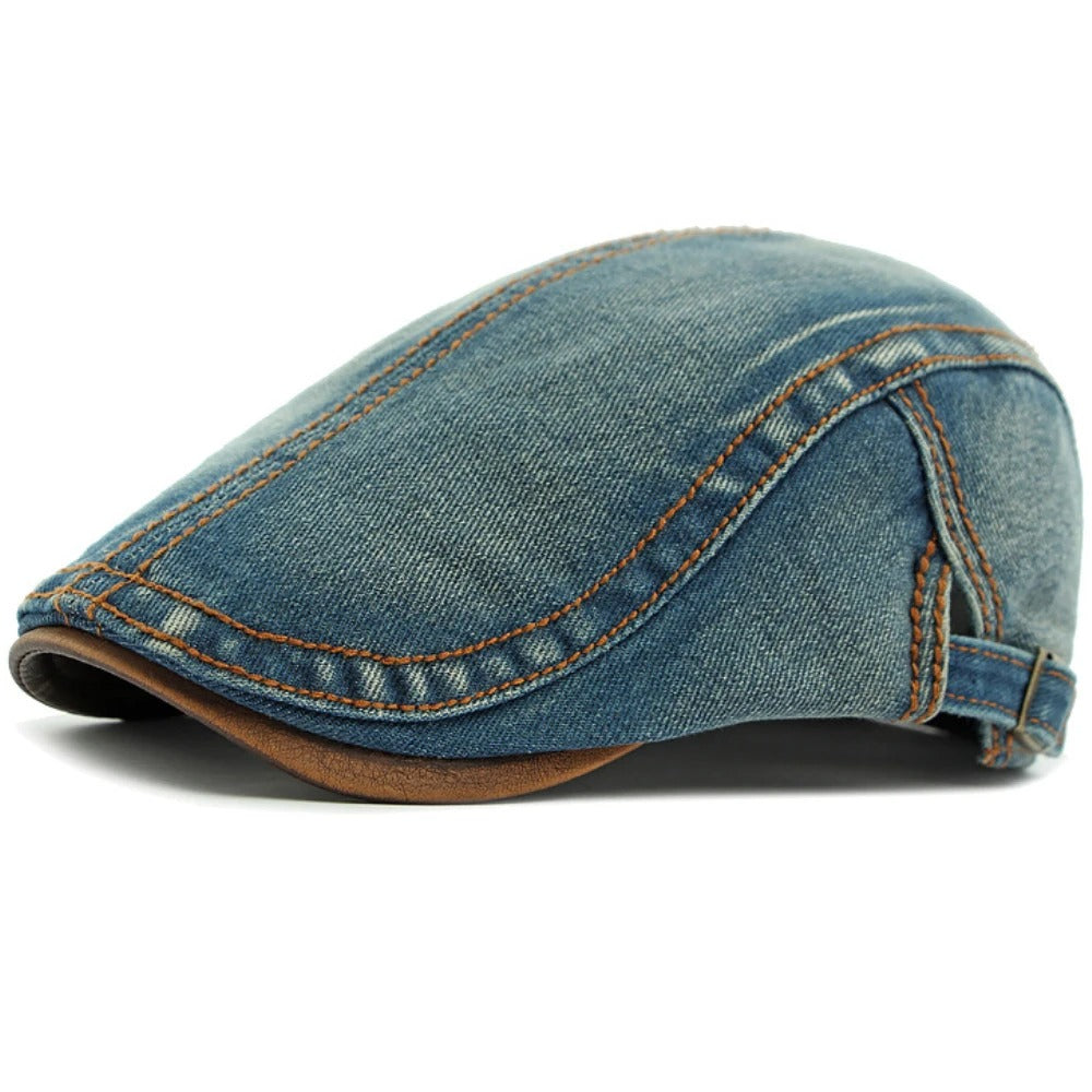 Baretta™ | Platte baret van denim [KOOP 1, KRIJG 1 GRATIS]