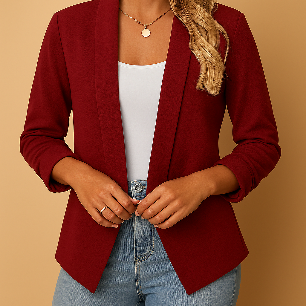 Elynore™ | Verfijnde Open Blazer