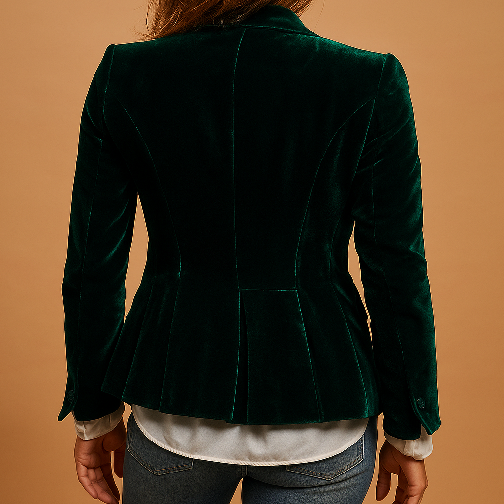 Grevina™ | Slim-fit retro blazer