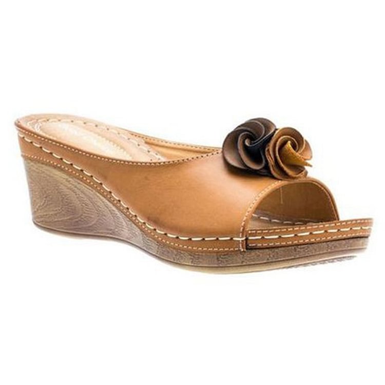 Thesa™ | Orthopedische Sleehak Sandalen
