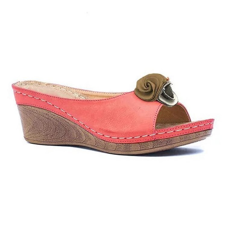 Thesa™ | Orthopedische Sleehak Sandalen