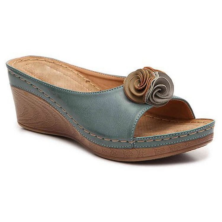 Thesa™ | Orthopedische Sleehak Sandalen
