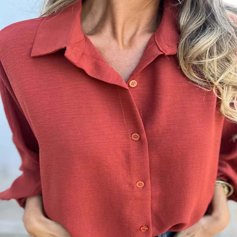 Velyne™ | Elegante blouse met knoopsluiting