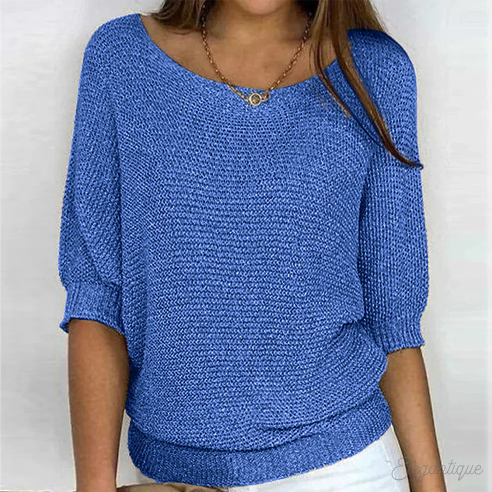 Vienne™ | Gebreide top met casual elegantie