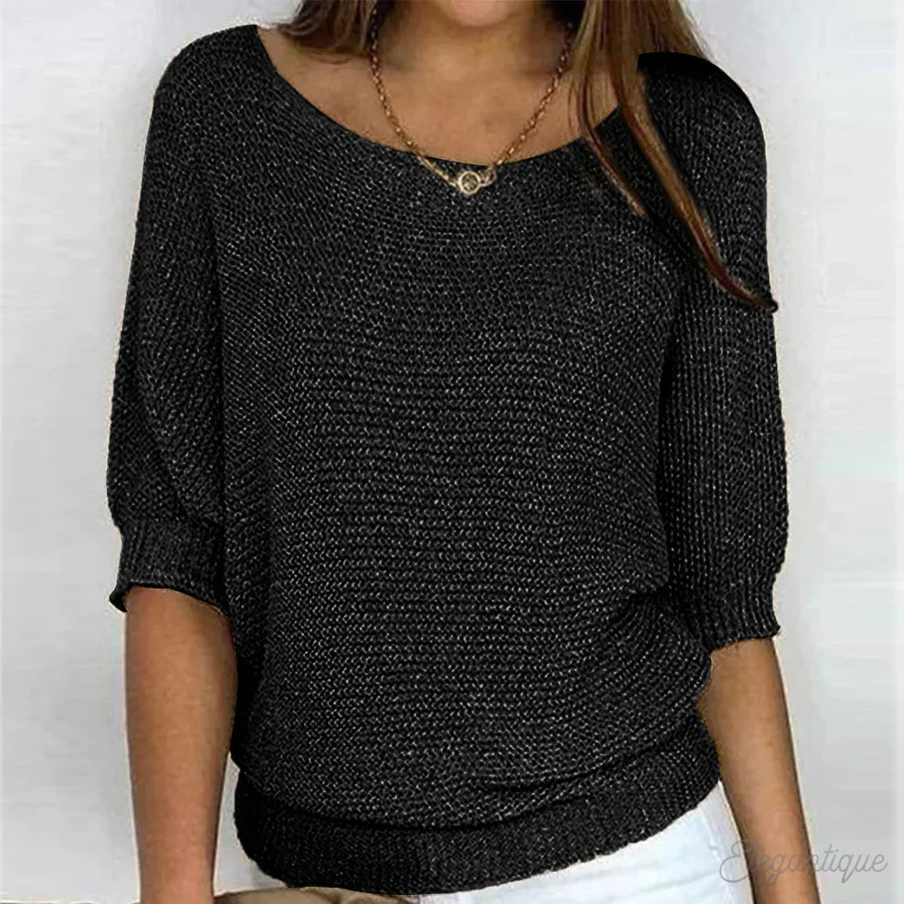 Vienne™ | Gebreide top met casual elegantie